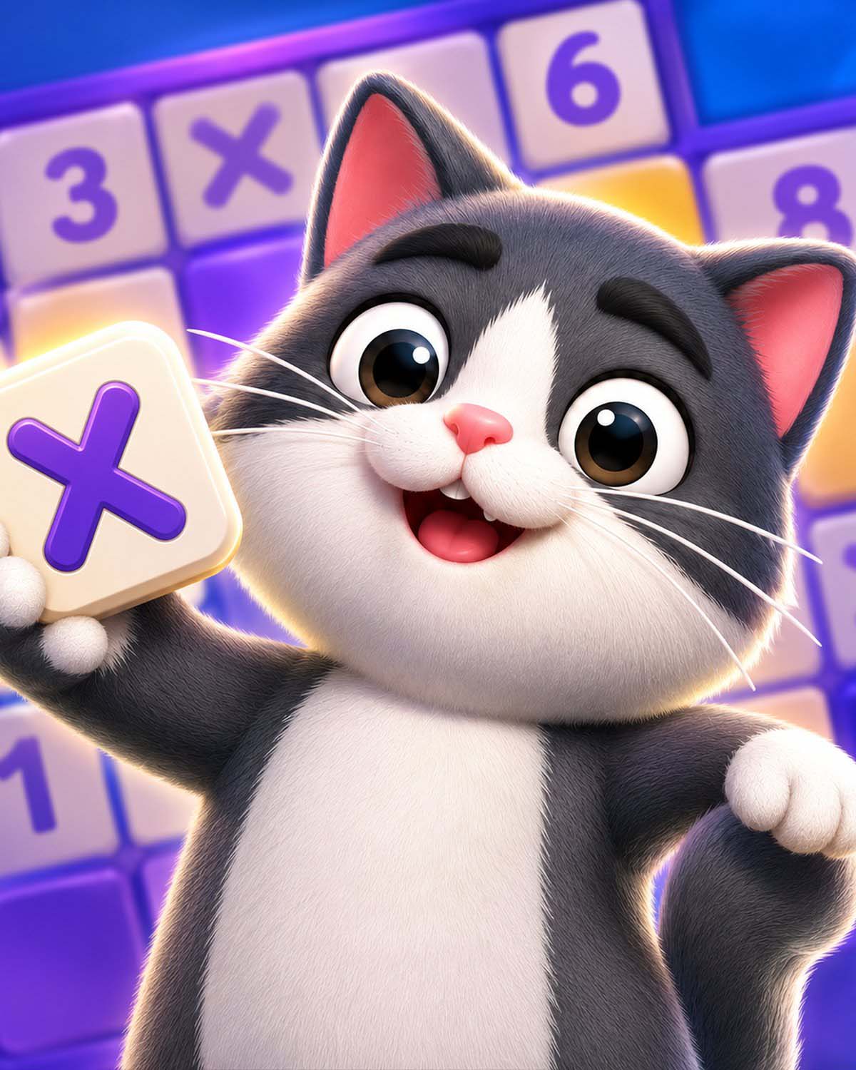 Cat Sudoku: Brain Logic Puzzle key art