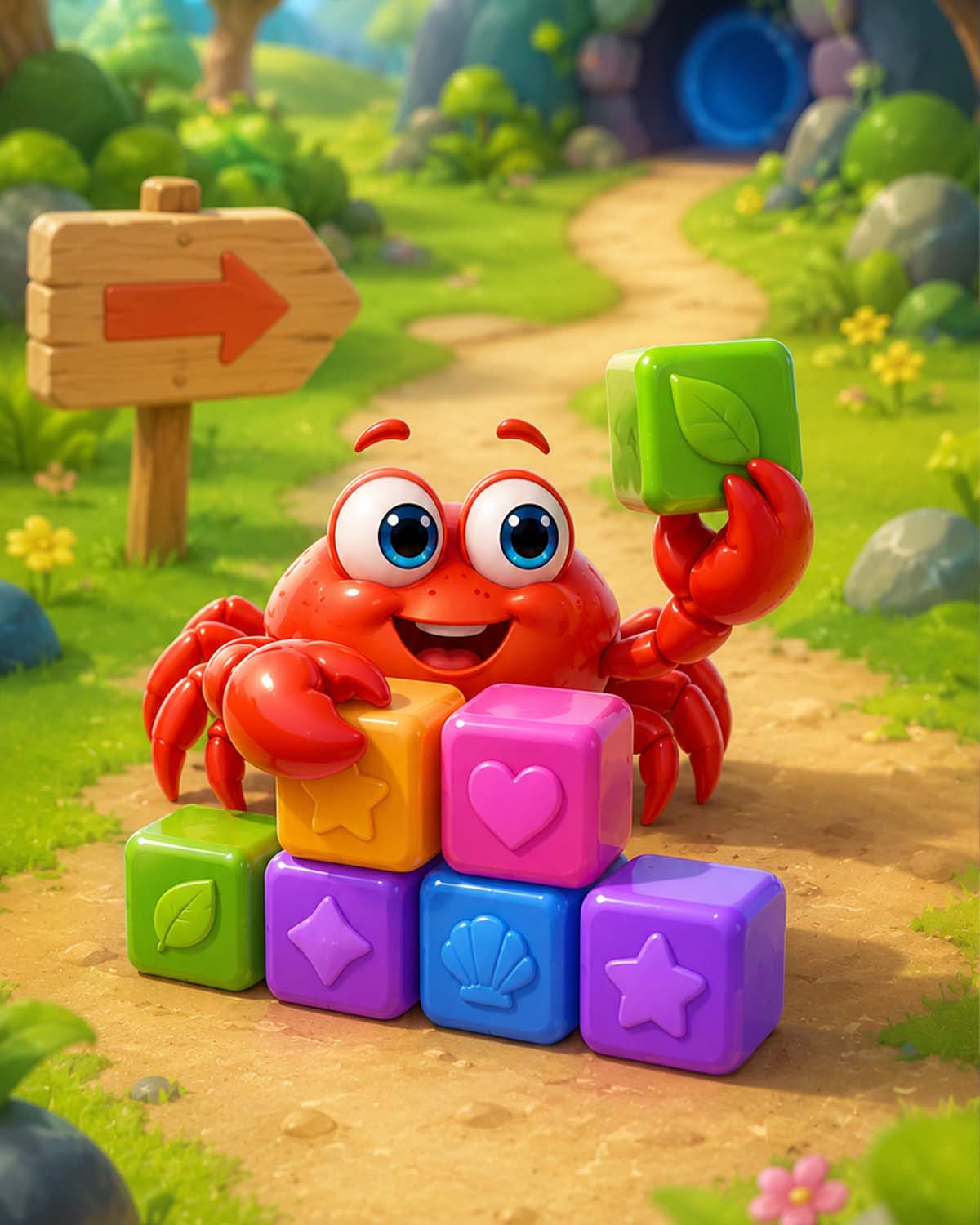 Crabs Flow: Colony Puzzle key art